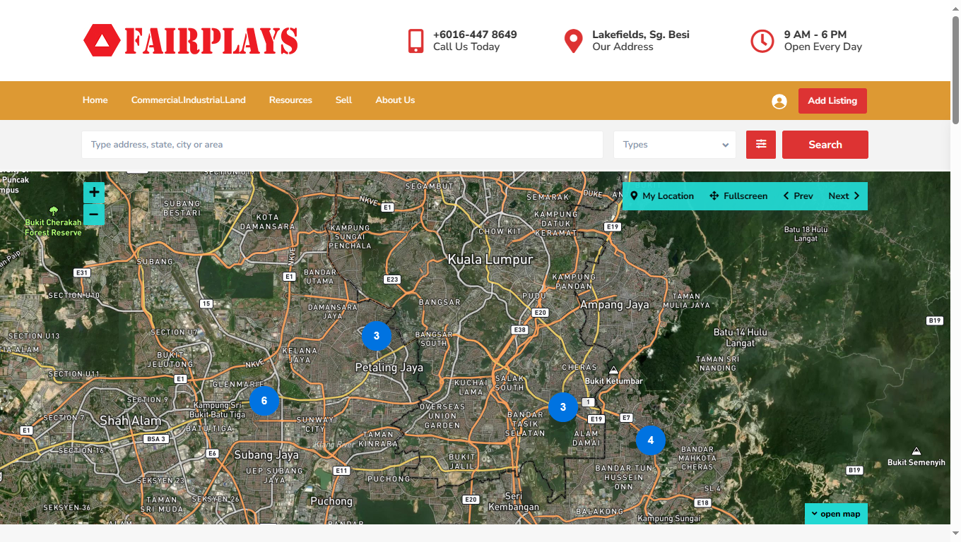 Fairplays - Real Estate Website